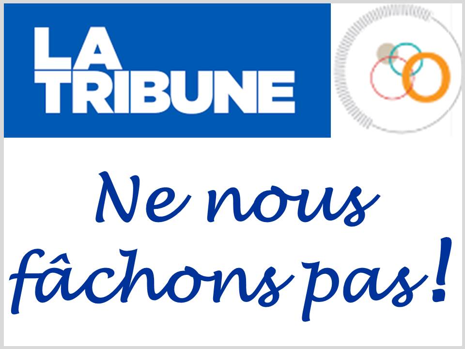 Ne nous fâchons pas La Tribune Odis Odissée Chantaraud Dialogue Débat Management